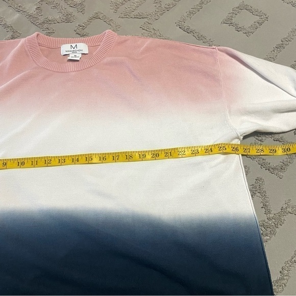 Magaschoni dip dyed crewneck sweater size 3X - Picture 4 of 7